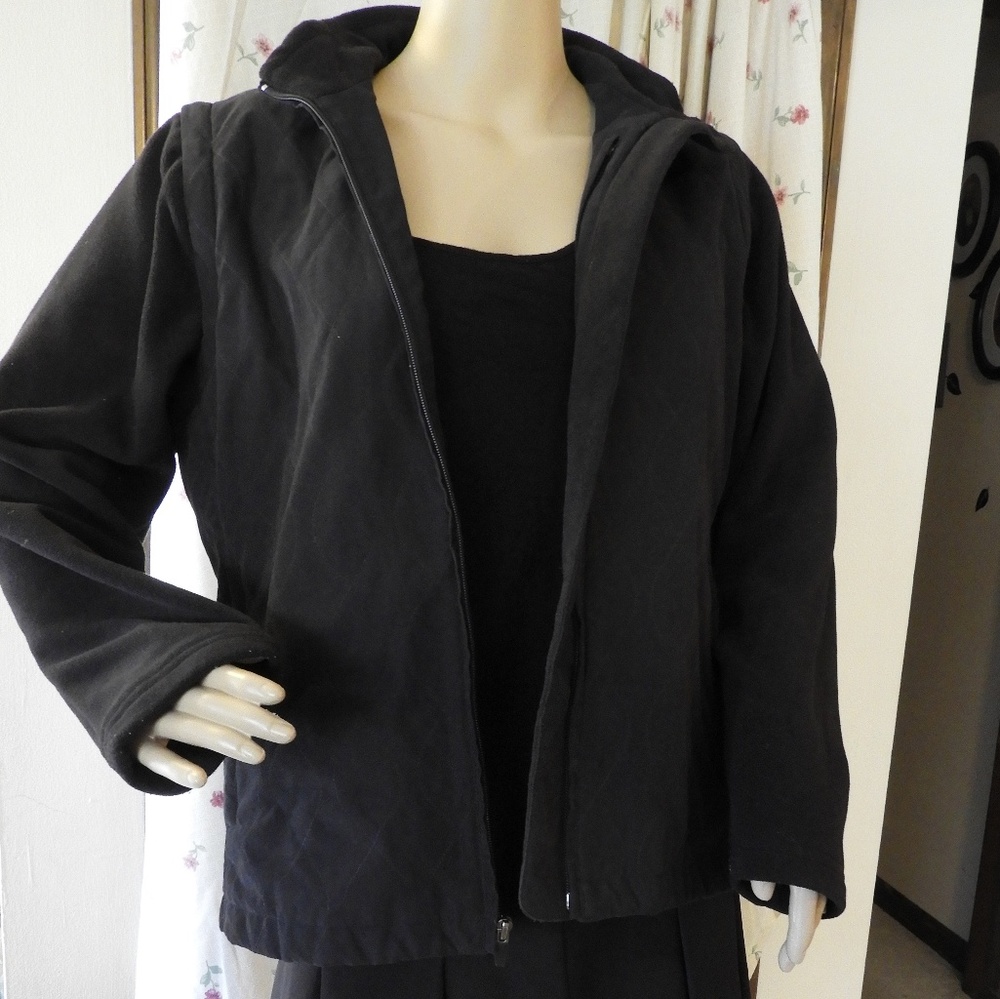 Size L Page & Tuttle Black Coat - Picture 1 of 6